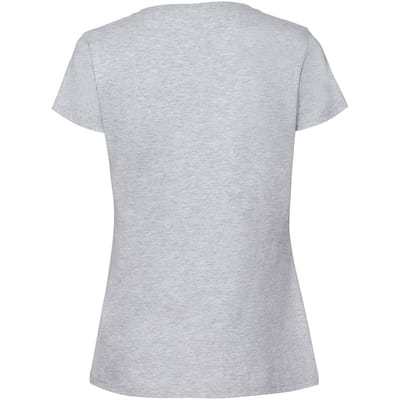 Fruit Of The Loom Vrouwen / Dames Ringgesponnen Premium T-Shirt (Taupe Grijs)