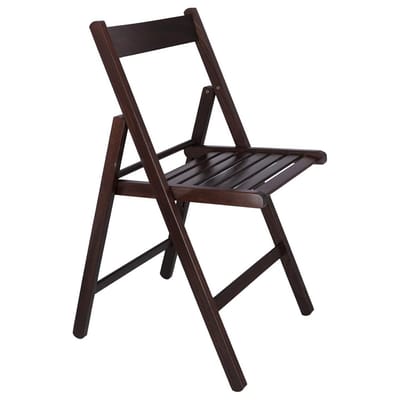 Omgoods - Houten Klapstoel Wengé 43 x 46 x 79 cm