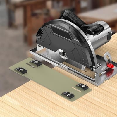 Verstelbare Zaaggeleider - Zaagmal Basisplaat - Houtbewerking Projecten - Trillingsbestendige Structuur - 373 x 121 x 35 cm - Niet gespecificeerd