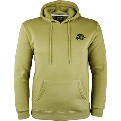 Heren Wandelhoodie Fleece Hoodie Outdoor Olijfgroen