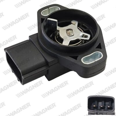 Sensor, smoorkleppenverstelling WAGNER THR00026