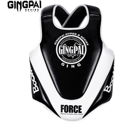 Protecteur de poitrine de boxe professionnel Sanda Muay Thai Taekwondo Équipement d'armure corporelle pour l'entraînement au combat S