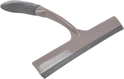 Raamtrekker - Raamwisser - Glas Reinigen - Streepvrije Afwerking - 25 cm - Antraciet Taupe