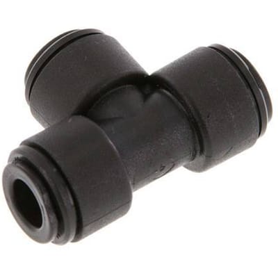 8mm T-koppeling POM Insteekfitting FDA NBR [2 Stuks]