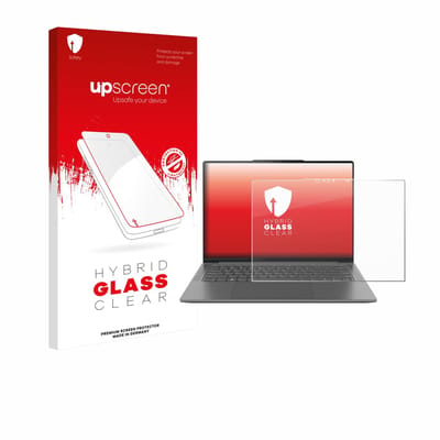 upscreen - Screenprotector voor Lenovo Yoga Pro 7i Gen 10 Aura Edition 14" - Folie Beschermfolie Beschermglas transparant