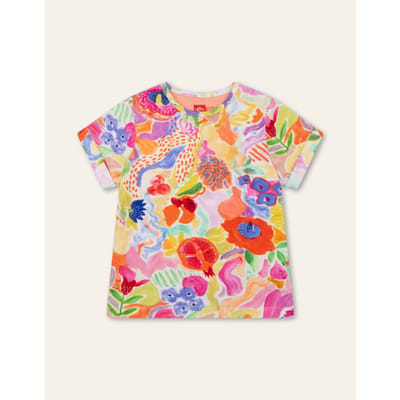 Oilily Tucky T-Shirt- maat104/4yr Wit