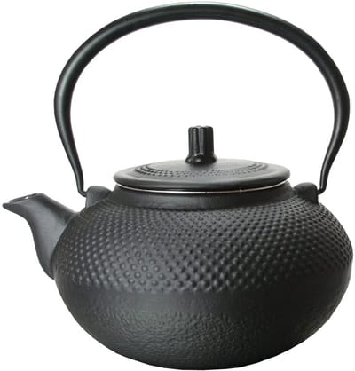 Cookinglife Theepot Zwart 1,5 L Gietijzer – Houdt Thee Lang Warm – Ook Zonder Filter Te Gebruiken