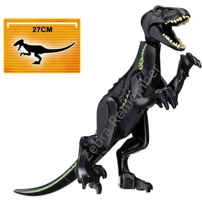 Jurassic World 2 Dinosaurus Figuren Tyrannosaurus Rex Indominus Rex I-Rex Indoraptor Bouwstenen Kinderspeelgoed Compatibel black