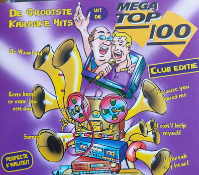 De grootste karaoke hits uit de mega top 100