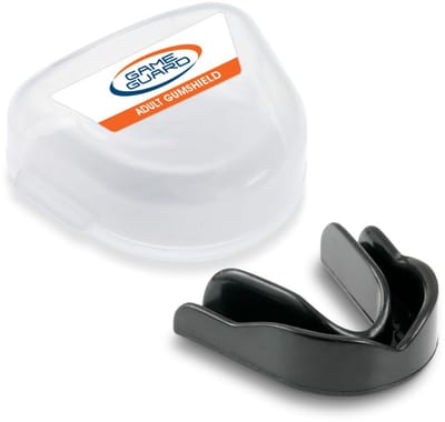 Gameguard Gebitsbeschermer – Zwart – Bitje Vechtsport - Hockey – Rugby - Volwassen – Makkelijk te vormen - Tandenknarsen - Bitje Vechtsport - Gebitsbeschermer - Mouthgard - Knarsbitje - Gebitsbeschermer Vechtsport
