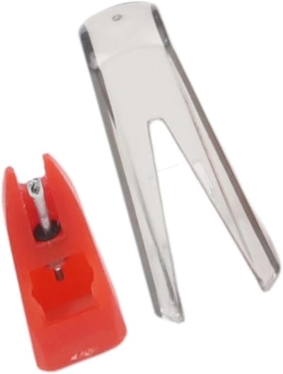Vervangende Naald - Stylus Naald - Platenspeler - Hoge Geluidskwaliteit - 50 g - Rood