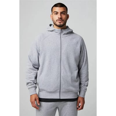Hooded sweatshirt met rits Fabletics Year Round Terry