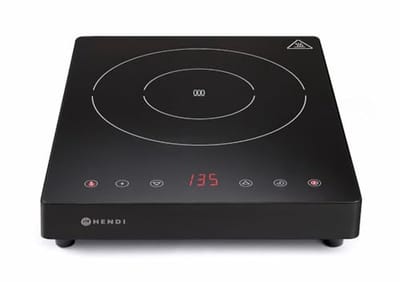 Inductie Kookplaat - Elektrische Kookplaat - Snel Koken - Instelbare Temperatuur - 29.7 cm breed - Zwart