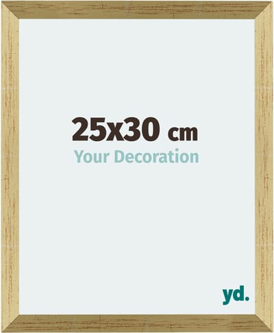 Your Decoration - Fotolijst 25x30 cm - MDF - Goud Glans - Mura