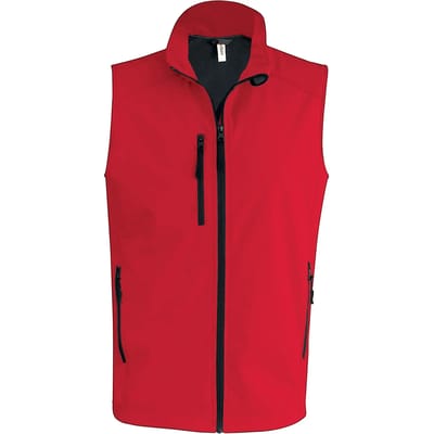 Kariban Softshell bodywarmer K403 - Red - S