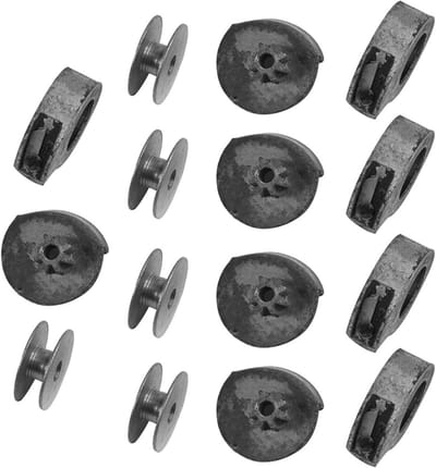 Draad Houders - Spoel Clips - Naaien Organiseren - Duurzame Kwaliteit - 5 Sets - Zwart