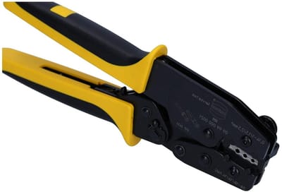 Service Krimptang - Krimp Tang - Contacten Verwerken - Parallelle Krimpfunctie - 20 cm - Zwart