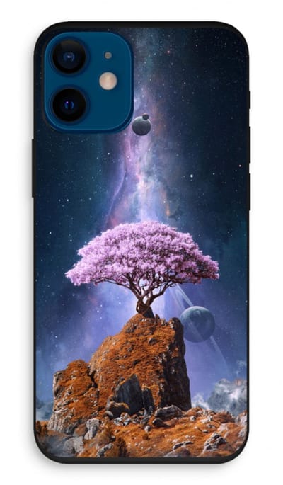 Case Company® - Hoesje geschikt voor iPhone 12 mini hoesje - Ambition - Biologisch Afbreekbaar Telefoonhoesje - Bescherming alle Kanten en Schermrand