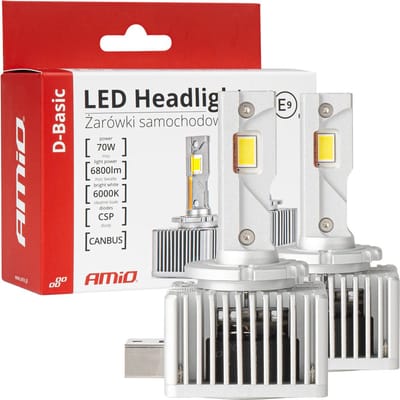 AMiO LED Koplampen D-Basic-serie D1S/D1R Dimlichten Wit