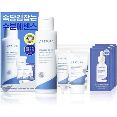 Atobarrier 365 Essence Hydratante 200ml Set (+Crème 10ml + Ampoule Cera-Hyal 7ml + Ampoule 1ml x 3 pièces)