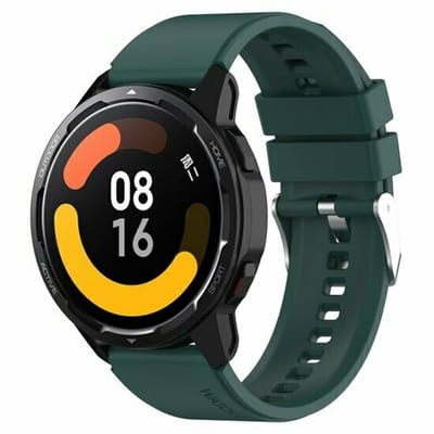 By Qubix - Siliconen sportband - Donkergroen - geschikt voor Huawei Watch GT 6 / GT 7 / GT 6 pro / GT 7 pro - 46mm