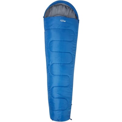 Mountain Warehouse Unisex Basecamp 250 zomerslaapzak voor volwassenen (Blauw)