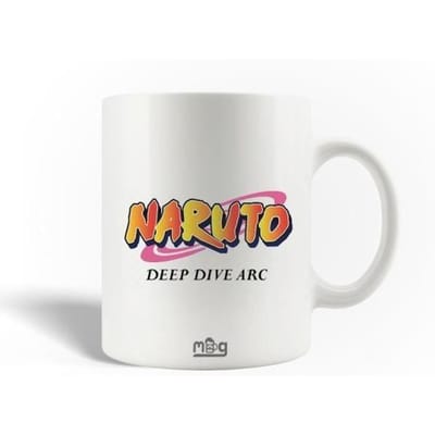 Mug en Céramique Naruto Manga Anime Affiche Logo