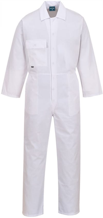 Portwest Standaard Overall Wit-S