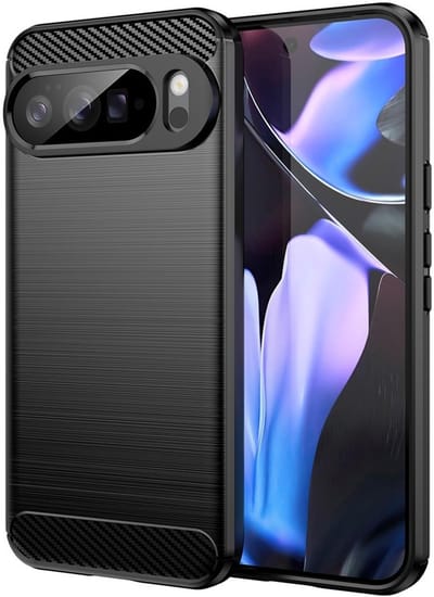 Coverup Hoesje - Geschikt voor Google Pixel 10 Pro XL Hoesje - Coverup Armor Brushed TPU Back Cover - Zwart