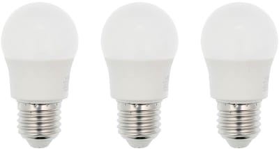 VITO LED Kogellamp G45 E27 - 6.5W (vervangt 50W) - 507lm - 2700K - 220-240V - Ø45mm - Energiezuinig - 3 stuks
