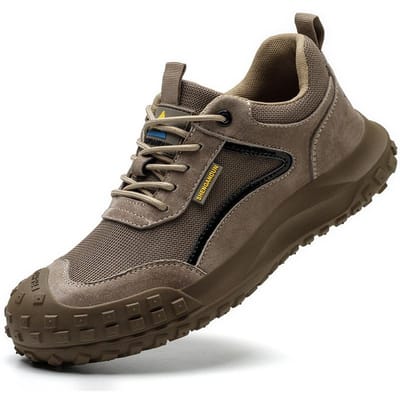 Chaussures d'assurance travail pour hommes anti-écrasement et anti-perforation, embout en acier plastique, antidérapantes et résistantes à l'usure, nouvelles chaussures de sécurité 37