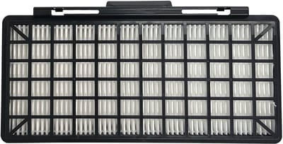 Multaparts® HEPA Filter geschikt voor Bosch / Siemens 647753, VZ154HFB | Afmetingen: 20,8 x 9,3 x 2,6 cm | Filter met brede vergrendelingshevel | O.a. geschikt voor Bosch Free'e, In'genius, Zoo'o en Siemens Z5.0, Z6.0, Z7.0 serie