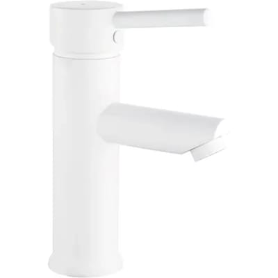Essebagno Wastafelmengkraan Deco - Lage Uitloop - Mat Wit - 18,9cm