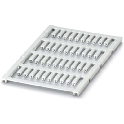 Phoenix Contact 0827120 UC-WMCO 2,1 (12X3) Adermarkering Montagemethode: Vastklemmen Markeringsvlak: 12 x 3 mm Wit Aantal markeringen: 400 10 stuk(s)