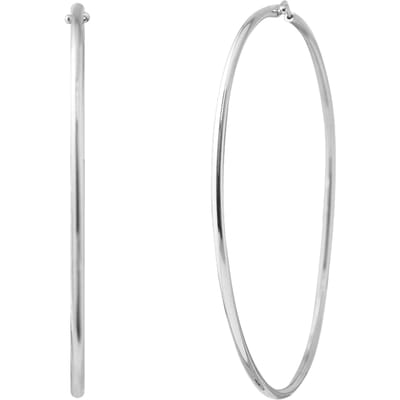 Creolen Diameter 75 mm Zilver 925 - Schoonheid 7
