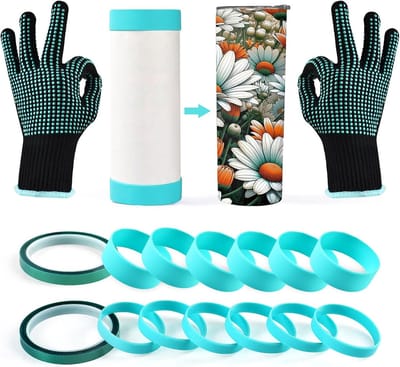 Sublimatie Hulpmiddelen - Tumbler Accessoires - Ambachtelijke Decoratie - Hittebestendig Materiaal - Voor 20/30oz Bekers