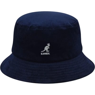 Chapeau seau en velours côtelé bleu marine Kangol K4228ht K4228HT NAVY (M) blue