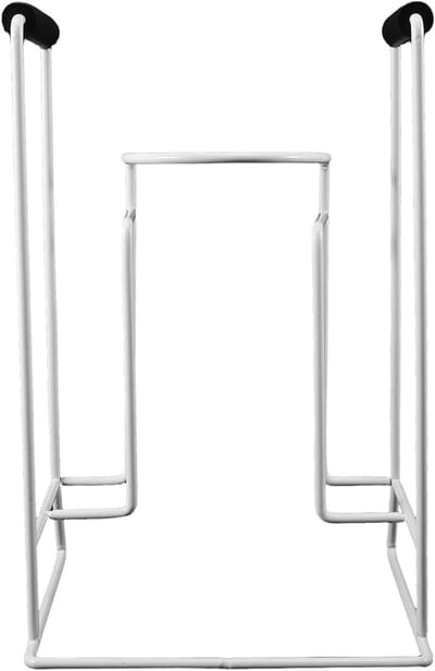 Sokkenaantrekker Hulpmiddel - Kousen Aantrekker - Zelfstandig Aankleden - Flexibel Ontwerp - 35 cm Lengte - Wit