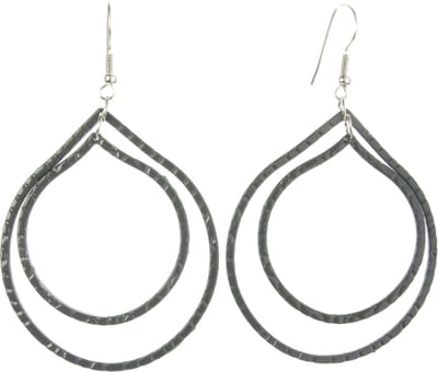Behave - Oorhangers - Oranje motief - Boho chic - Zomerstijl - 8 cm