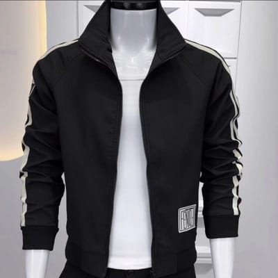 Nieuwe dunne, slanke, gekleurde jas voor heren, geschikt voor de lente en herfst, casual en veelzijdig bovenkledingstuk met opstaande kraag. 4XL gray
