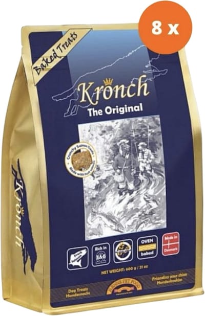 Kronch - 100% Zalmsnacks Hondensnack