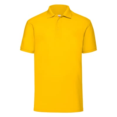 Fruit of the Loom Heren 65/35 Poloshirt (Zonnebloem)