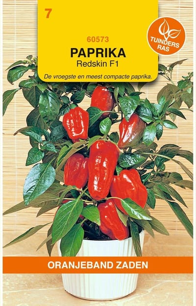Oranjebandzaden -  Paprika Redskin F1