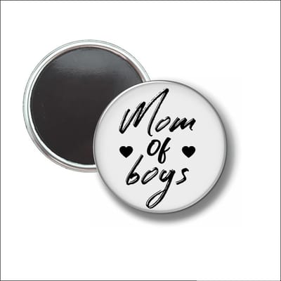 Button Met Magneet 58 MM - Mom Of Boys - NIET VOOR KLEDING