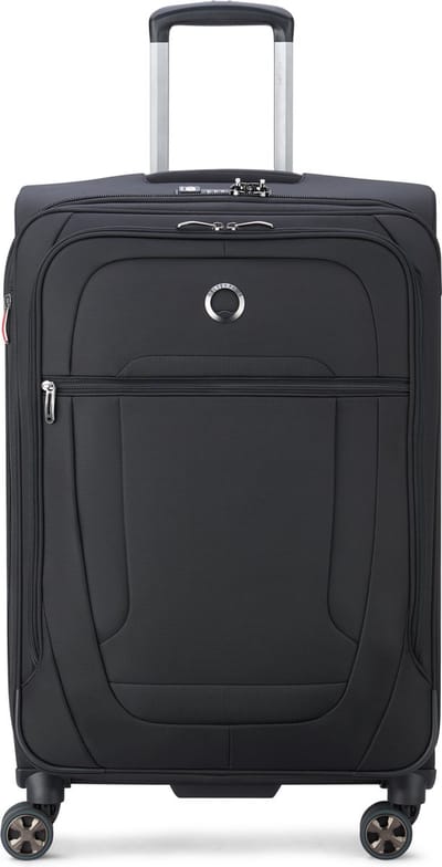 Delsey Helium DLX Reiskoffer 71 cm - Zwart