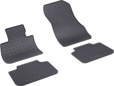 Automatten voor BMW X1, X1e (F48), X1 (U11), X2 (F39), X2 (U10), MINI Countryman (F60), (U25) (vanaf 2015) - 4-delig - Rubber