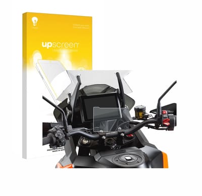 upscreen - Screenprotector voor KTM 1290 Super Adventure S / R 2021 - Folie Beschermfolie Beschermglas matte