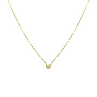 Collier diamant 0.03ct H SI 1,0 mm 41 - 43 - 45 cm 40.19179