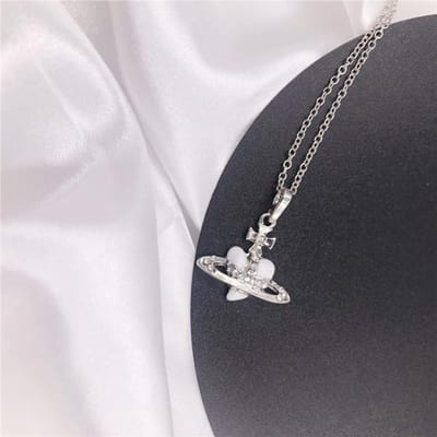 Vintage Noble 14k Echt Goud Hart Ketting Ketting Voor Vrouwen Luxe Sieraden Hanger Aaa Glanzende Zirkonia Huwelijksfeest Cadeau Ins gray