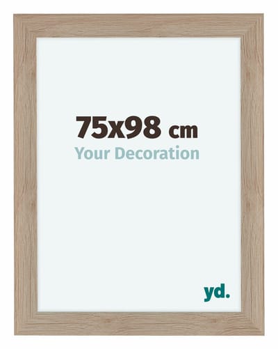 Your Decoration - Fotolijst 75x98 cm - MDF - Eiken Licht - Como
